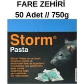 Basf Storm Pasta 50 Adet 750 gr Fare ve Sıçan Yemi / Zehiri / Ilacı