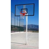 Basketbol Potası Sabit Çember, 105*180 10 mm Cam