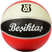 Basketbol Topu Beşiktaş No:7 Siyah-Beyaz-Kırmızı 509251 - Renkli