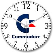 Baskı Dükkanı S381 Commodore-64 Duvar Saat