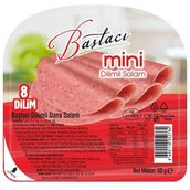Baştacı 60 gr Mini Dana Dilimli Salam