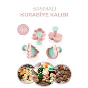 Bayev Yılbaşı Kurabiye Kalıbı 3133 ( Çam Ağacı - Gingerbreadman- Kardan Adam )