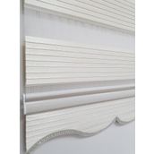 BBB MZ296 Geniş Pliseli Simli Zebra Stor Perde