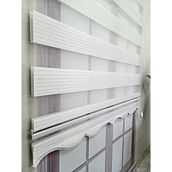 BBB MZ480-8605480594434 Pliseli Beyaz 170x260 cm Stor Zebra Perde