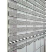 BBB MZ495 Bambu Gri Zebra 180x200 cm Stor Perde