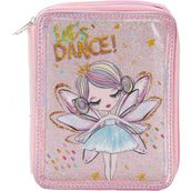 Bear&Deer BD-KCS219 Pembe Sevimli Prenses Desenli Kalem Kutusu