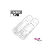 Beauty Vogue H5 Hydra Pen Iğnesi 24 Pin Mezoterapi Dermapen Kartuşu- 2 adet