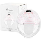Bebebao P8 Pro 180 ml Yeni Nesil Iç Motorlu Giyilebilir Elektrikli göğüs Pompası süt pompası - Standart - Beyaz