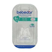 Bebedor 303 Silikon Damaklı Hızlı Akış 6+ Ay Biberon Emziği