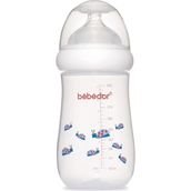 Bebedor 98322 Mavi Desenli Geniş Ağızlı 260 ml PP Biberon