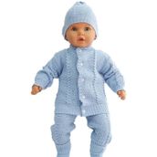 Bebegen Mavi Bebek Triko 4'lü Takım