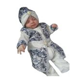 Bebegen Tuğra Desenli Şehzade Erkek Bebek Mevlüt Takımı