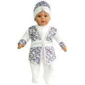 Bebegen Tuğra Laci Gümüş Şehzade Erkek Bebek Mevlüt Takımı