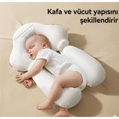 Bebek Güvenli Yatış Yastığı, Kafa ve Vucut Şekillendirici Yastık bebek yastığı