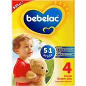 Bebelac 4 1+ Yaş 500 gr Devam Sütü