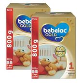 Bebelac Gold 1 2x800 gr Devam Sütü