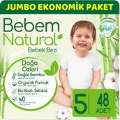Bebem Natural No:5 Junior 48 Adet Bebek Bezi
