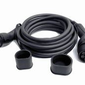 Beek Type2 <-> Type2 IEC Elektrikli Araç Şarj Kablosu, 400V / 16A11kWIP55, Düz TPU Kablo, 7.5
