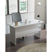 Bega A 140cm Ofis Çalışma Masası Beyaz Beg1-w Beyaz
