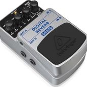 Behringer DR600 Gri Dijital Stereo Reverb Efekt Pedalı