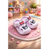 Behtah Kundura Kurromi My Melody Kız Çoçuk 2 Adet Cross Jibbitz Süslü Hediyeli Bahçe Havuz Günlük Sandalet Terlik