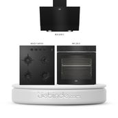 Beko BDE 6050 S - BFC 210 S - BOCD T 6011 ES Siyah 3'lü Ankastre Set