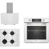 Beko BFC 330 B - BOCD T 6011 EB - BDE 6050 HB New White Star 3'lü Ankastre Set