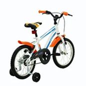 Belderia Tec Ares 16" Jant Vitessiz V-Fren Beyaz Çocuk Bisikleti
