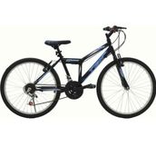 Belderia Tec Strong 24" Jant 21 Vites V-Fren Siyah Mavi Dağ Bisikleti