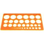 Belirtilmemiş Hatas Daire Şablon Cetvel 1-36