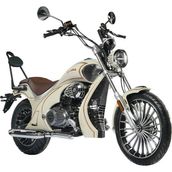 Belirtilmemiş Motolüx Cappadocia 125CC Otomatik Vites Chopper Motosiklet Siyah Renkli Hava Soğutmalı