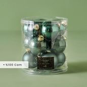 Bella Maison Christmas Yılbaşı Süsü 12'li Yeşil 6 CM