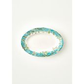 Bella Maison Van Gogh Almond Blossom Porselen Sunum Tabağı Turkuaz (20 Cm) - Açık Turkuaz