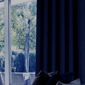 Belle Cose Blackout Karartma Lacivert 100x270 cm Fon Perde