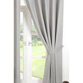 Belle Cose Blackout Karartma Naturel Gri Tek Kanat 160x270 cm Fon Perde