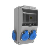 Bemis BD1-2202-2020 1/16A 220V V5 4'lü Kombinasyon Kutusu