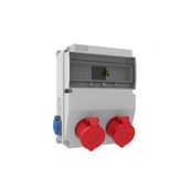 Bemis BD6-2234-2020 IP44 Ön 2x380V 5/32A Yan 2x220V 1/16A V12 Kombinasyon Kutusu