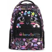Benetton 03686 Siyah Okul Çantası