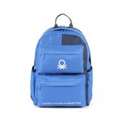 Benetton 03847 Mavi Lacivert Çift Bölmeli Sırt Çantası
