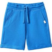 Benetton 3J68C901G Lastikli Bel Regular Fit Buz Mavisi Erkek Çocuk Şort