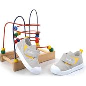 Benetton BN-1403 Gri Unisex Çocuk Ortopedik Günlük Ayakkabı