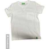 Benetton BNT-B21405-002 Beyaz Erkek Çocuk T-shirt
