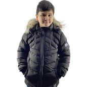 Benitto Kids 51237K Kahve Kürklü Erkek Çocuk Kaban