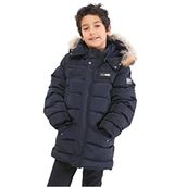 Benitto Kids 51246 Lacivert Kürklü Erkek Çocuk Şişme Mont