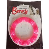 Benny Pembe 11.5 cm Yuvarlak Şekilli Köpek Oyuncağı