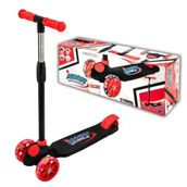 Beren Oyuncak BRN-2218 Işıklı Magic Wheels Kırmızı Scooter