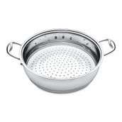Berghoff Zeno 18/10 Paslanmaz Çelik Buharda Pişirici Süzgeç 28 Cm