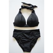 Beria Kadın Yarım Dolgulu Siyah Bikini Takımı