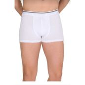 Berrak 1097 Likralı 3'lü Beyaz Erkek Boxer