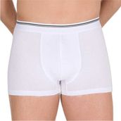 Berrak 1097 Likralı Beyaz 6'lı Paket Erkek Boxer